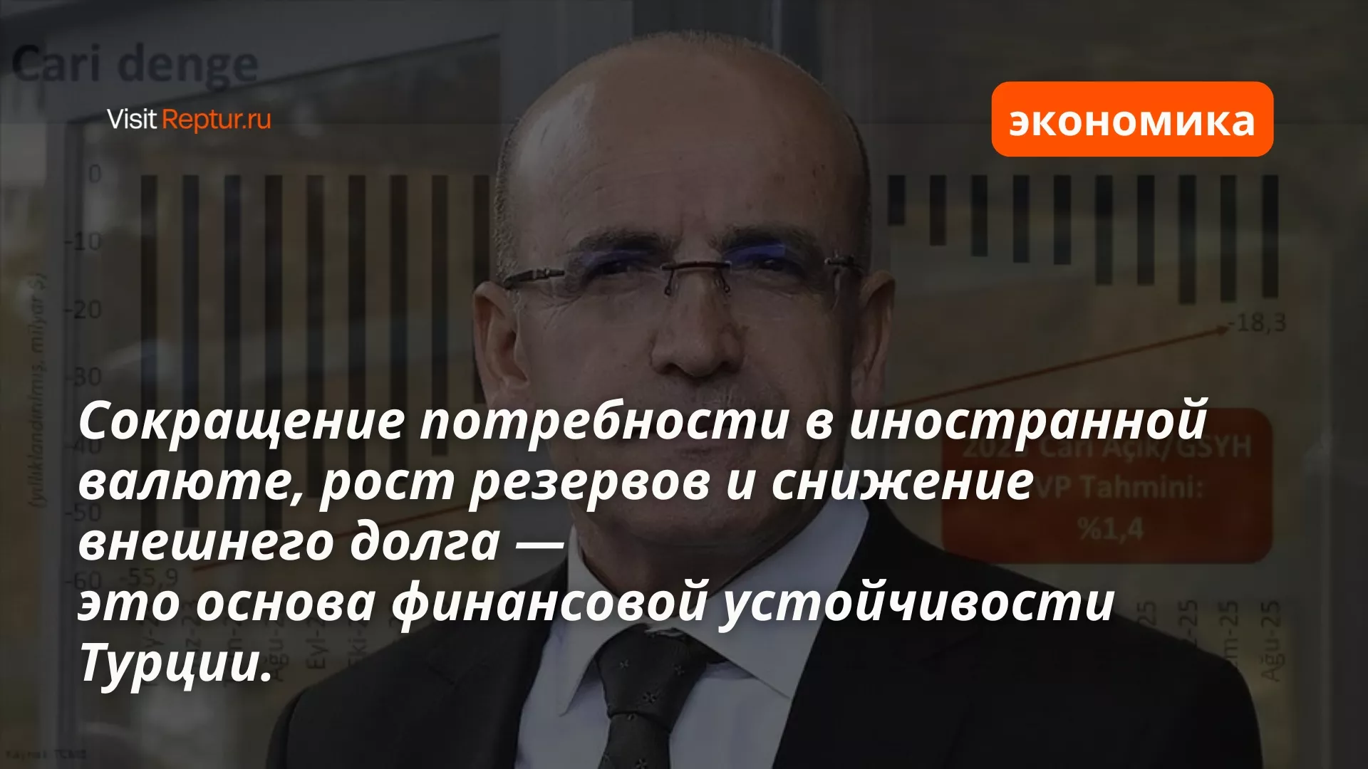 Министр финансов и казначейства Мехмет Шимшек в своём заявлении напомнил, что августовский профицит в 5,5 млрд долларов стал самым высоким в истории Турции.