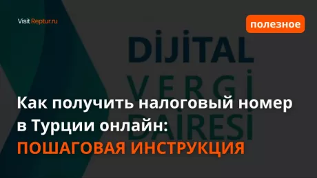Как получить налоговый номер в Турции онлайн: пошаговая инструкция для иностранцев