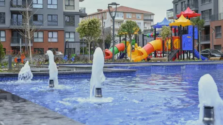 Бейликдюзю, 3-к, 121 м², 2 спальни, с американской кухней