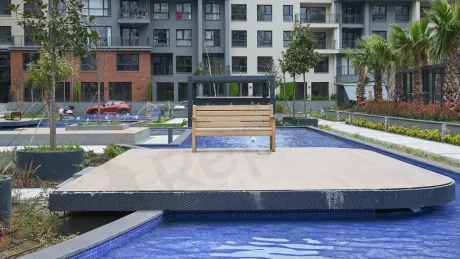 Бейликдюзю, 3-к, 121 м², 2 спальни, с американской кухней