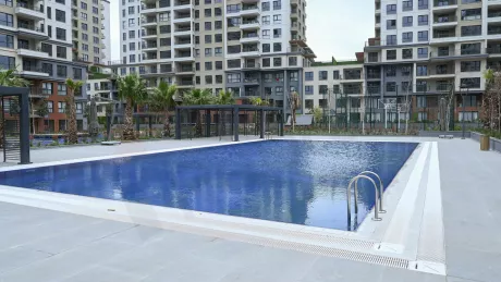 Бейликдюзю, 3-к, 121 м², 2 спальни, с американской кухней