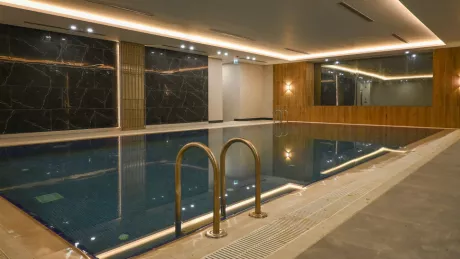 Бейликдюзю, 3-к, 121 м², 2 спальни, с американской кухней