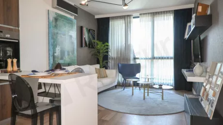 Продаётся 2-комнатная, 56 м², район Бахчешехир, эконом-класс