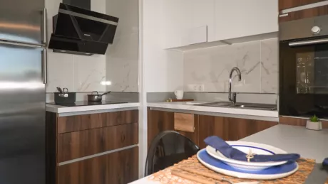 Продаётся 2-комнатная, 56 м², район Бахчешехир, эконом-класс