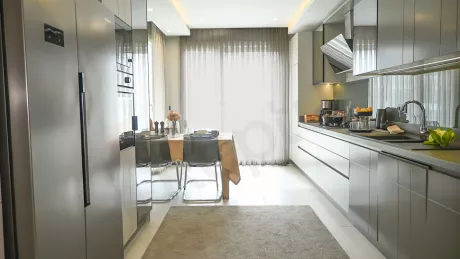 Просторная 5-комнатная квартира 247 м² от застройщика – новостройка в районе Бейликдюзю