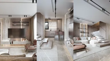 Современная вилла 4+1 в Торба — 20 метров от моря