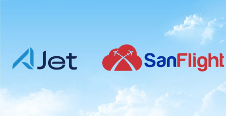 SanFlight добавляет AJet в свою семью авиакомпаний