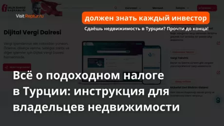 Подоходный налог в Турции для физических лиц в 2025 году: правила, льготы, обязанности